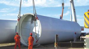 新疆风电场一期工程塔架安装工程