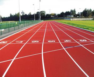 南阳市干部活动中心塑胶跑道工程